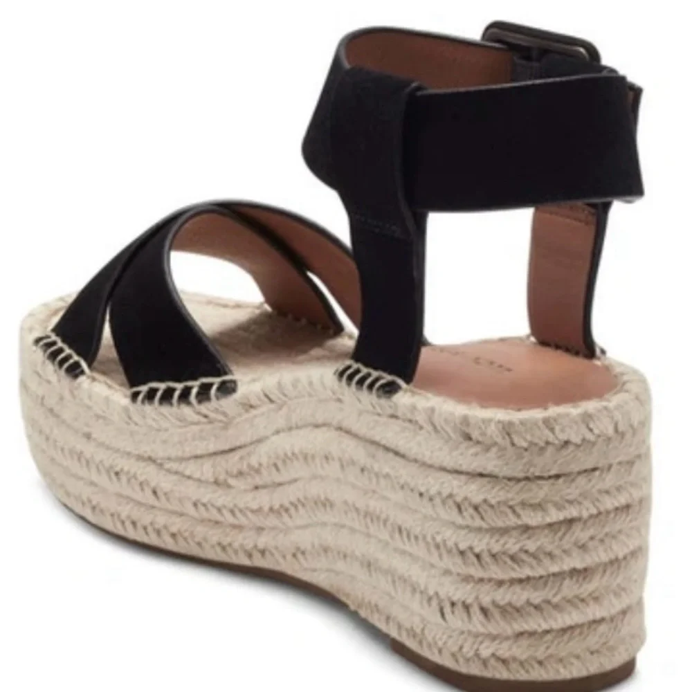 Lucky Brand Women's Audrinah Espadrille Wedge Sandal size 7